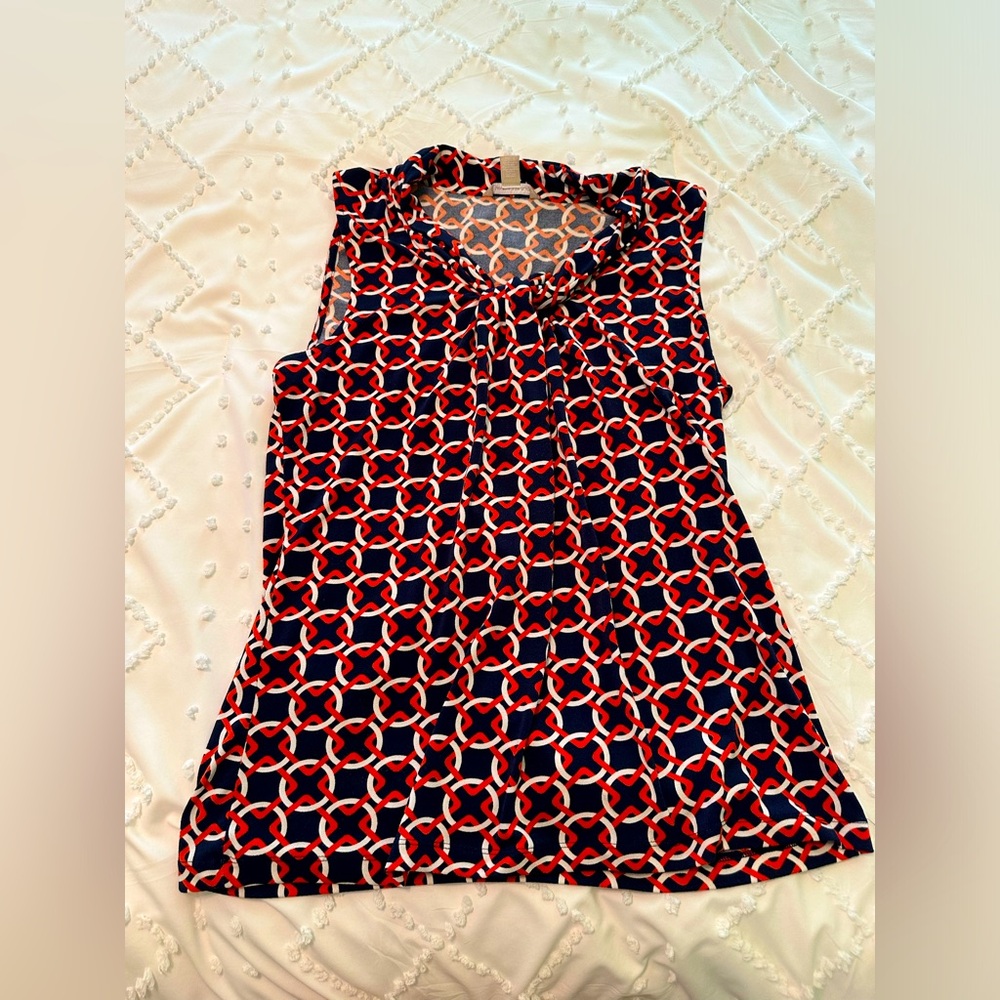 Banana Republic Abstract Print Tank Size Large